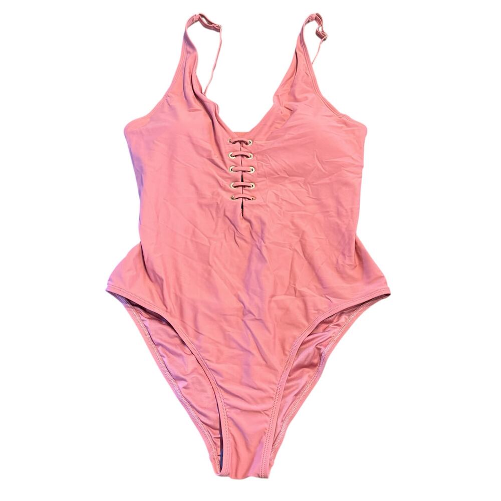 BCBGMaxazria Women’s NEW swimsuit, adjustable straps, Size XL